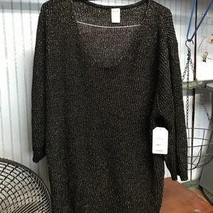 Good thread black sweater